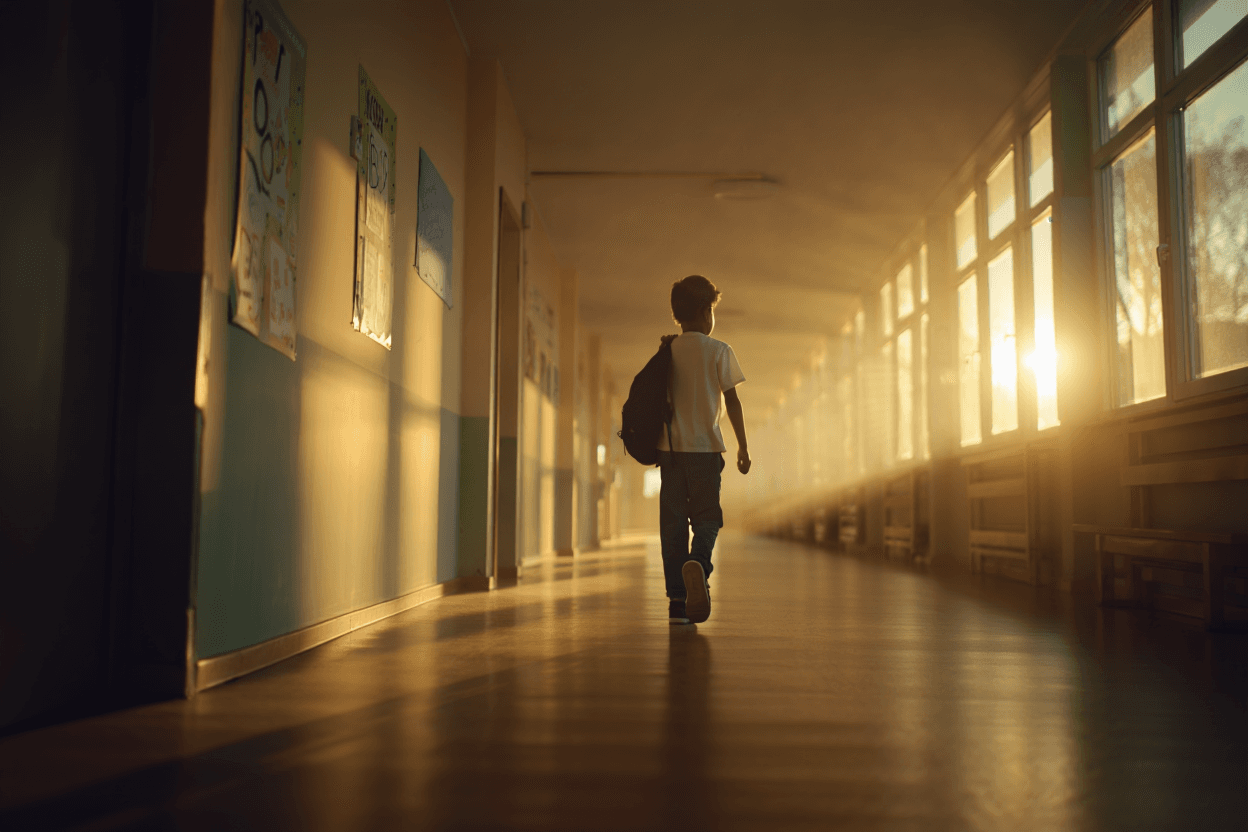 Colourful school pencils